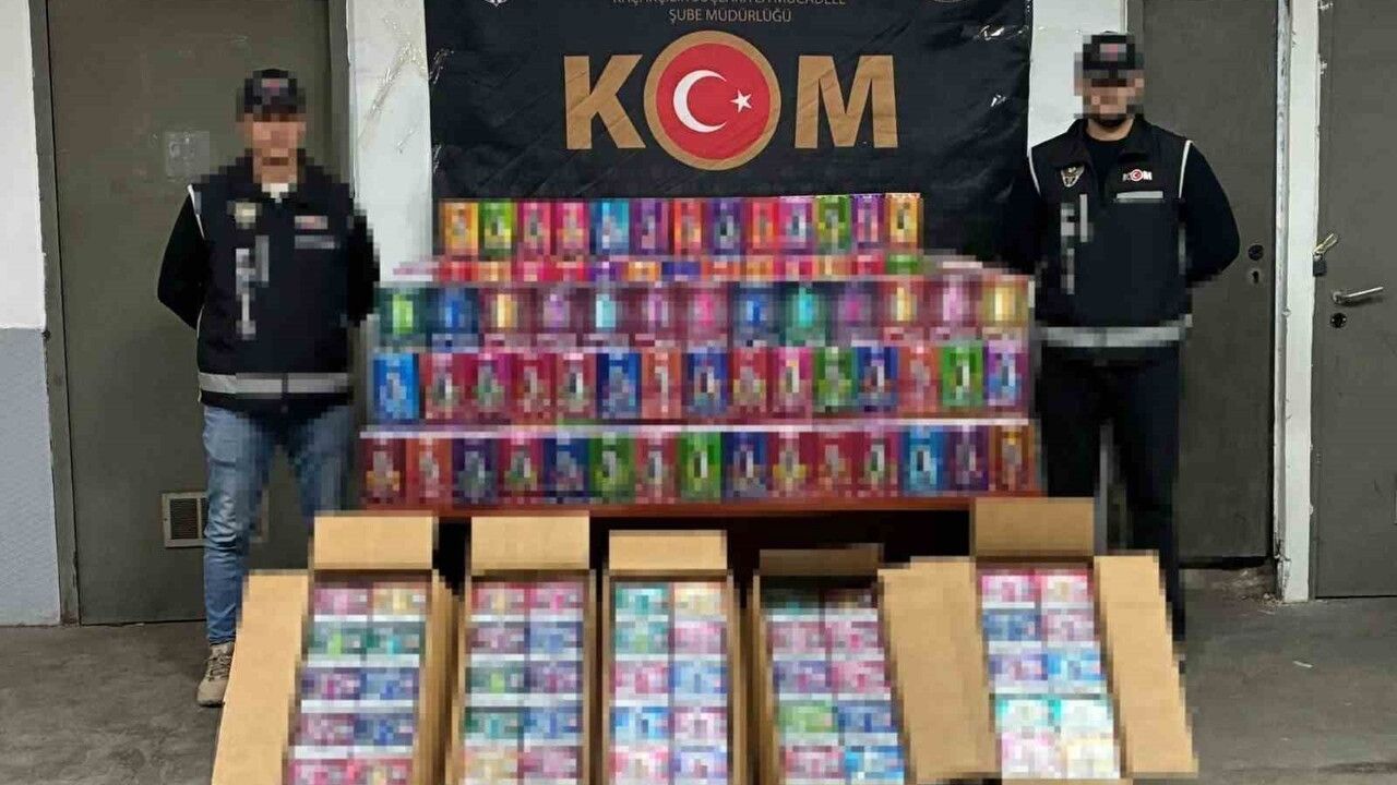 Beylikdüzü'nde Dron Destekli Denetimde 34.400 Kaçak Elektronik Sigara Ele Geçirildi