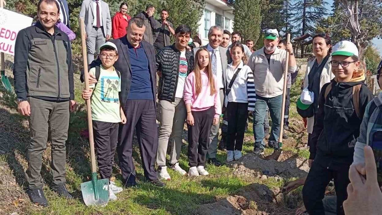 Beypazarı'nda 11 Kasım'da Fidan Dikimi: Yeşil Vatan İçin Toprakla Buluşma
