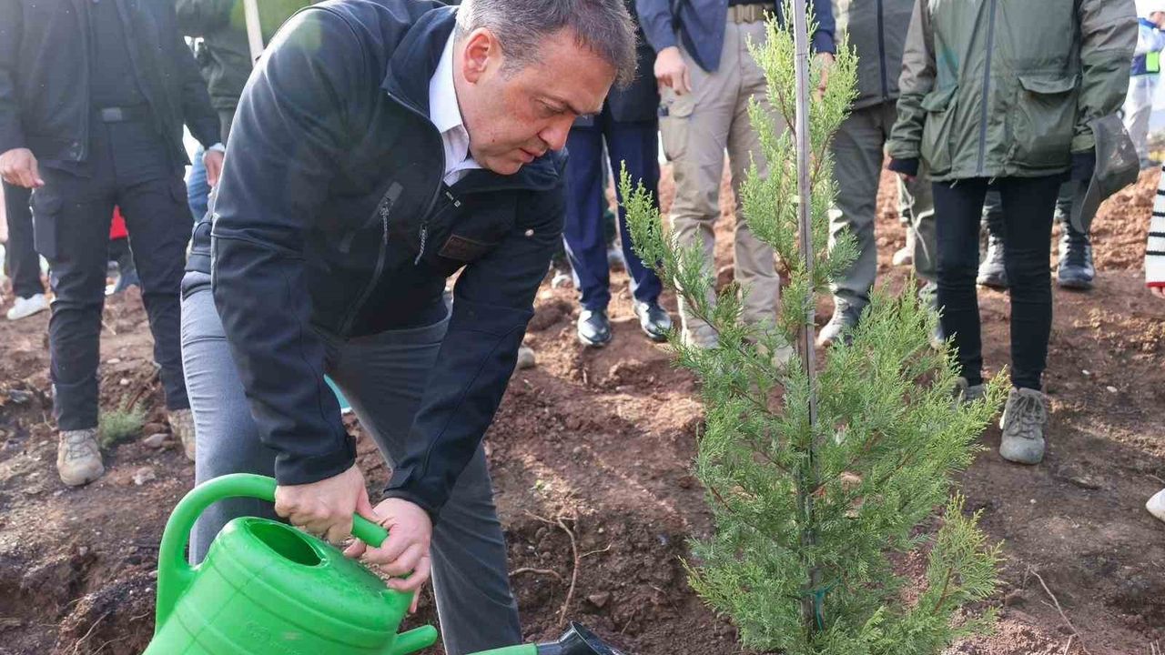 Bilecik Selimiye'de 5 Bin Fidan Toprakla Buluştu