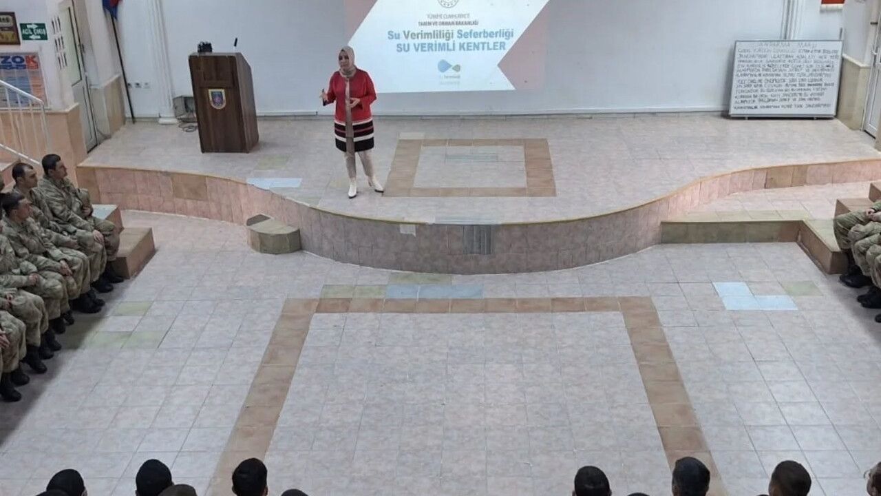 Bilecik'te 2 bin 927 Bedelli Askere Su Verimliliği Eğitimi