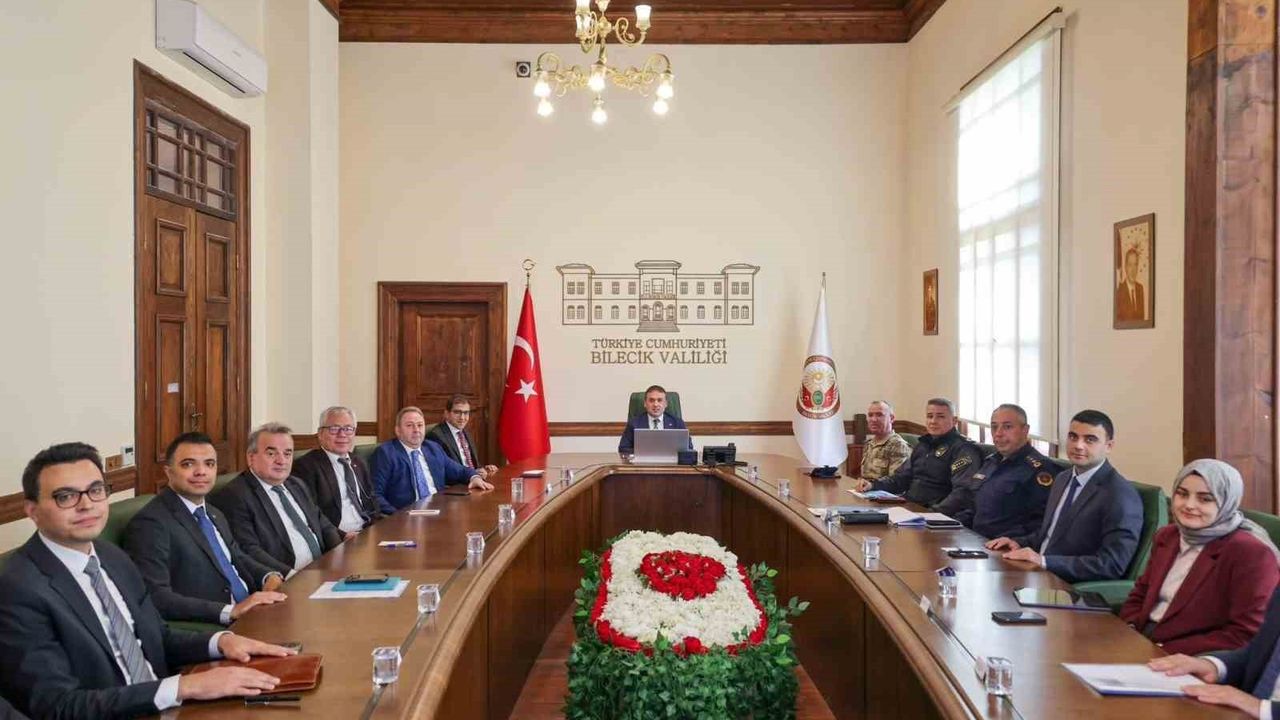 Bilecik'te İl Asayiş ve Güvenlik Toplantısı