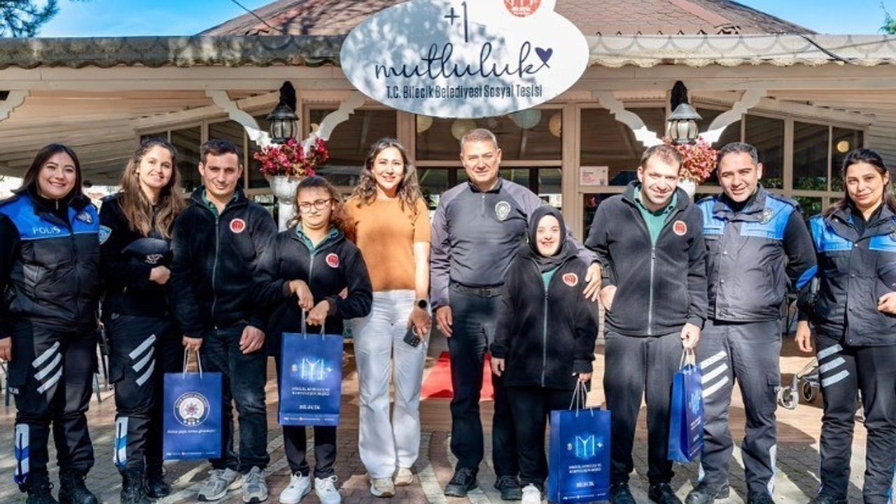 Bilecik'te İl Emniyet Müdürü Gökalp Şener'den özel ihtiyaçlılarla anlamlı buluşma