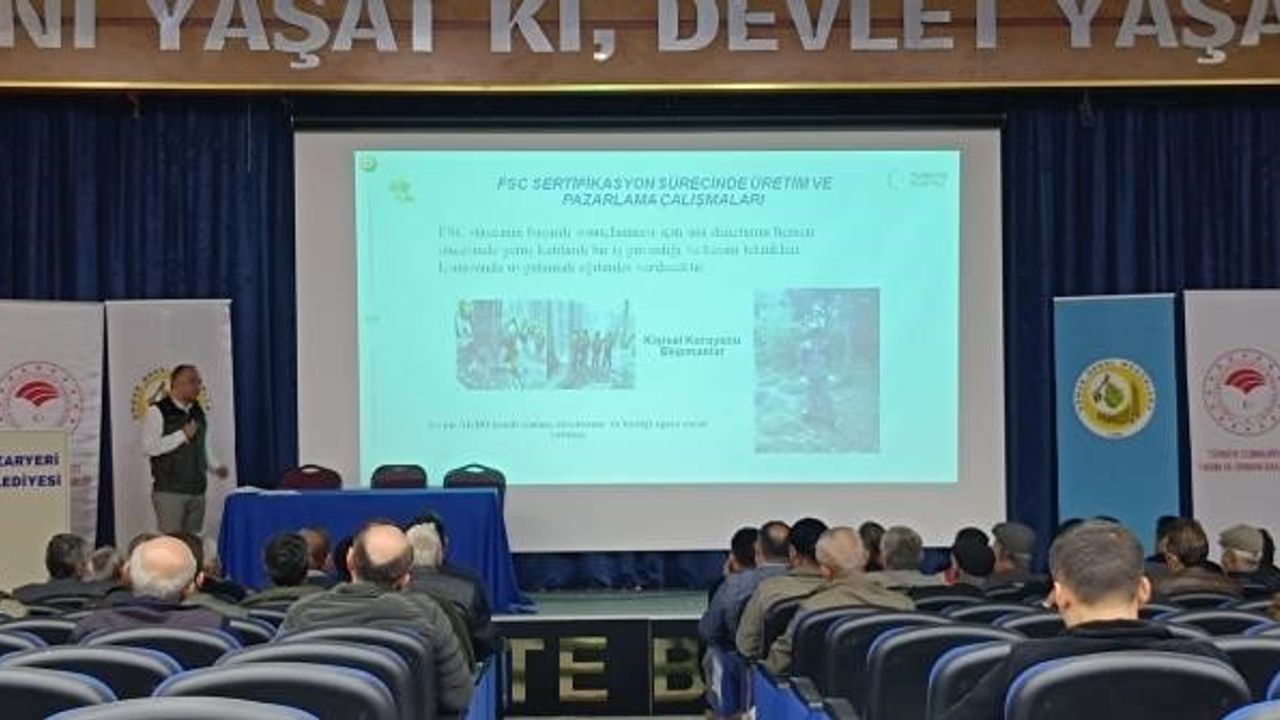 Bilecik’te Ormanlar FSC Sertifikasına Hazırlanıyor