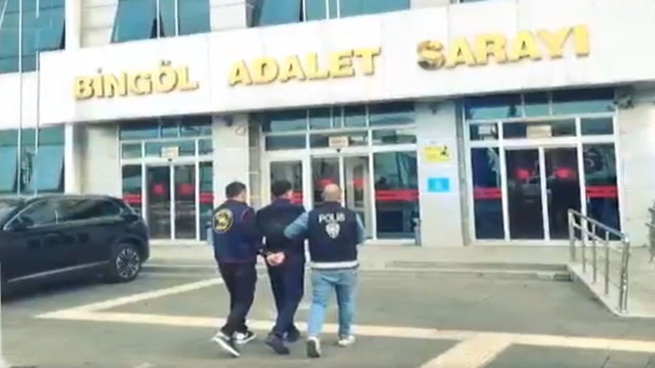 Bingöl'de 33 yıl 3 ay 28 gün hapis cezası kesinleşen zanlı yakalandı