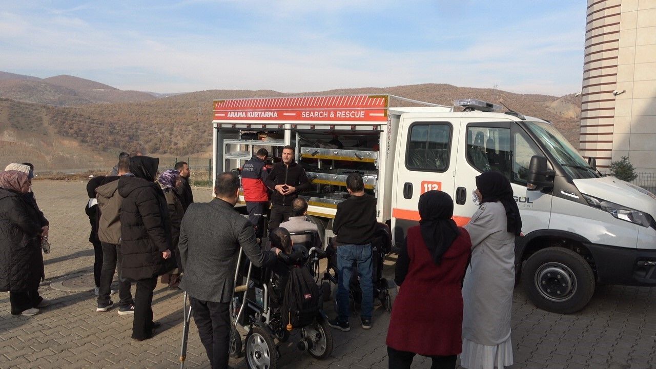 Bingöl'de Dezavantajlılara Yangın ve Afet Farkındalık Eğitimi