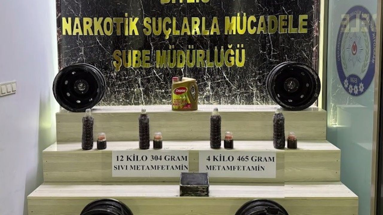 Bitlis’te 16 Kilo 769 Gram Metamfetamin Ele Geçirildi: 2 Yabancı Uyruklu Tutuklandı