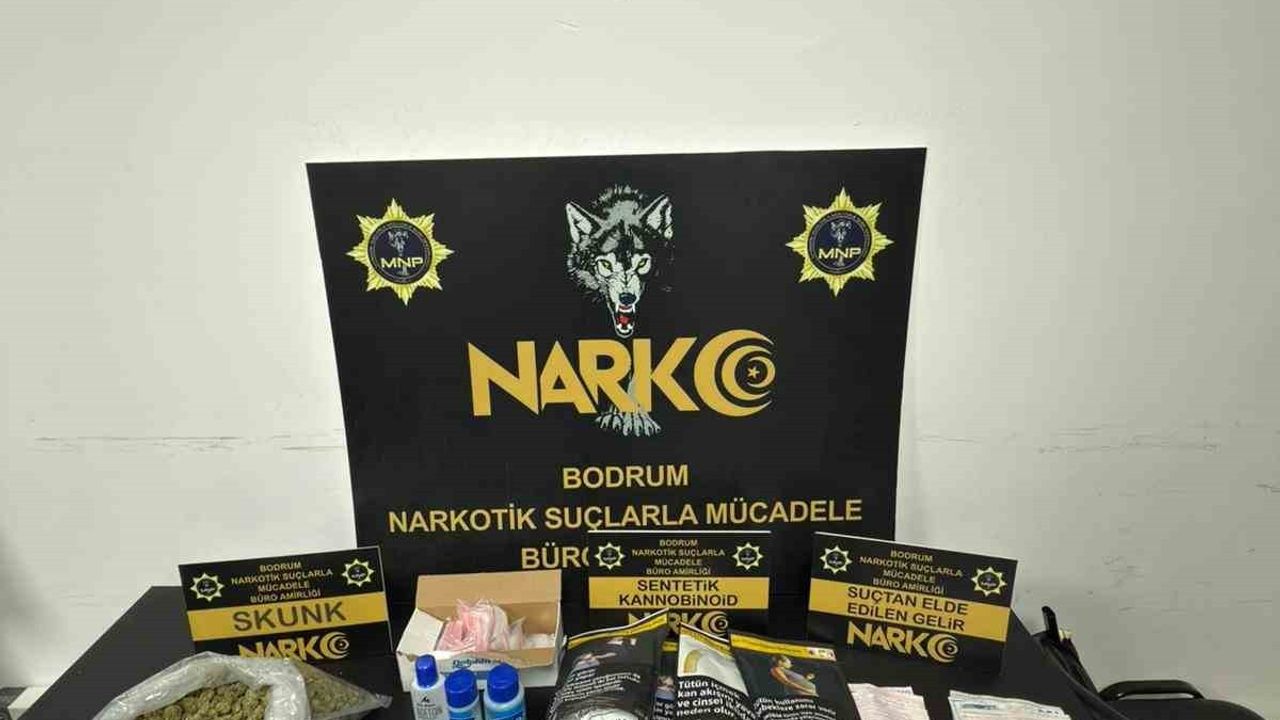 Bodrum'da Uyuşturucu Operasyonu: 2 Tutuklama