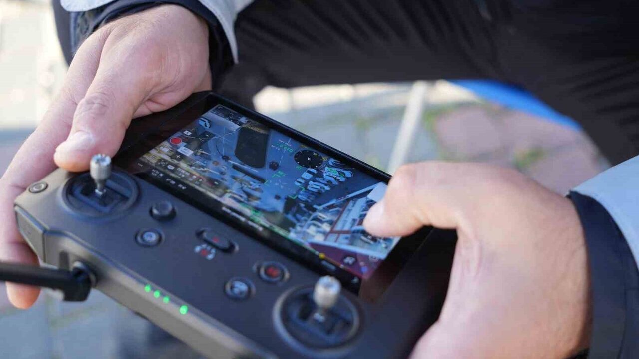 Bolu'da drondan kaçamadı: Kasksız motosikletliye 19 bin 527 lira ceza