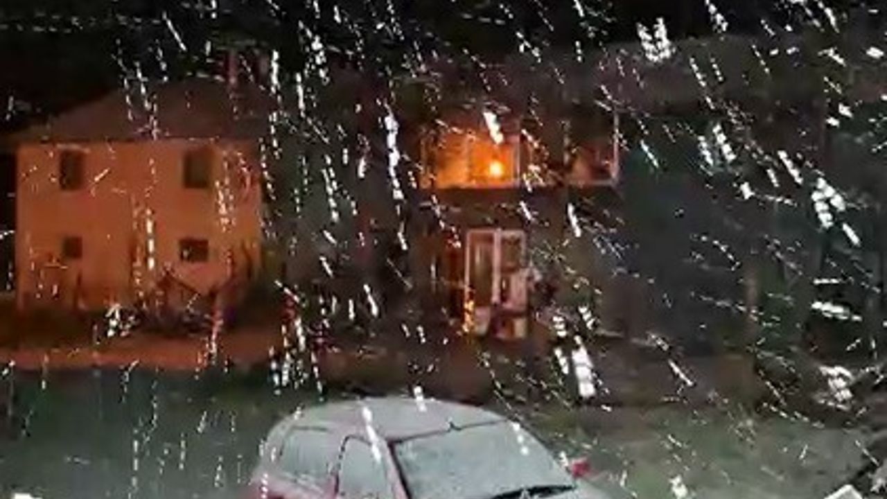 Bolu’da Yüksek Kesimlere Kar Yağdı