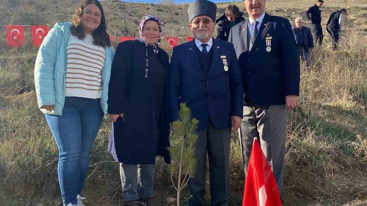 Bozüyük'te Şehitler İçin Mevlit ve Fidan Dikimi