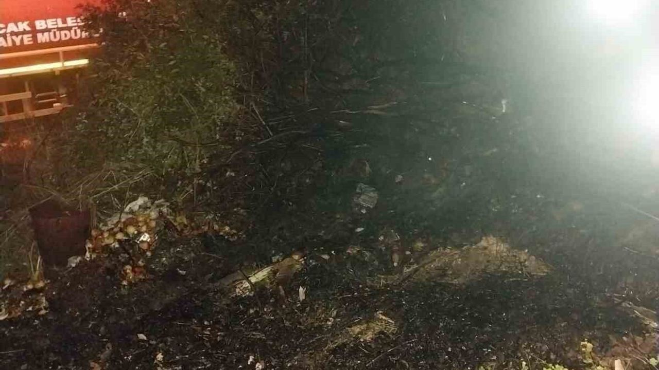Bucak'ta Taşyayla'da Arazide Yangın Söndürüldü