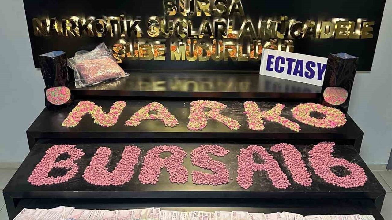 Bursa'da Ecstasy Operasyonu: G.Ö. Yakalandı