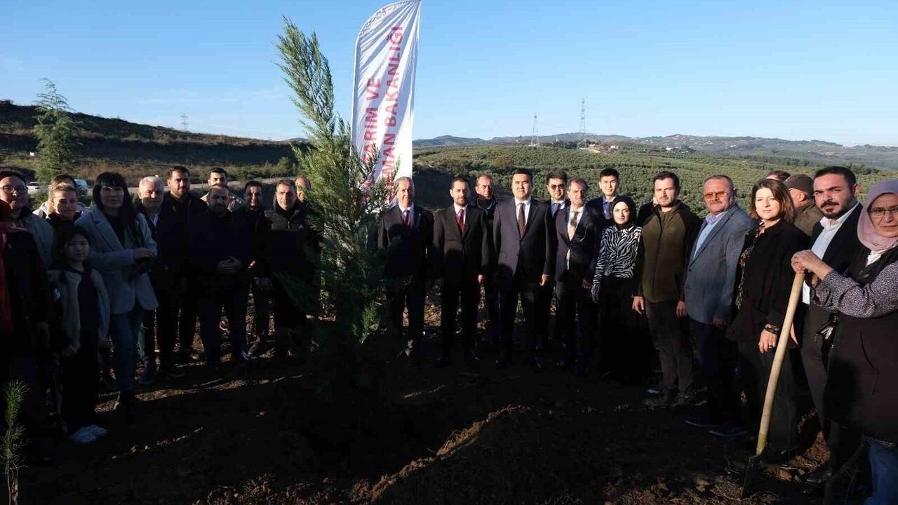 Bursa'da Kırgızistan-Türkiye Dostluğu Hatıra Ormanı ile Kök Saldı