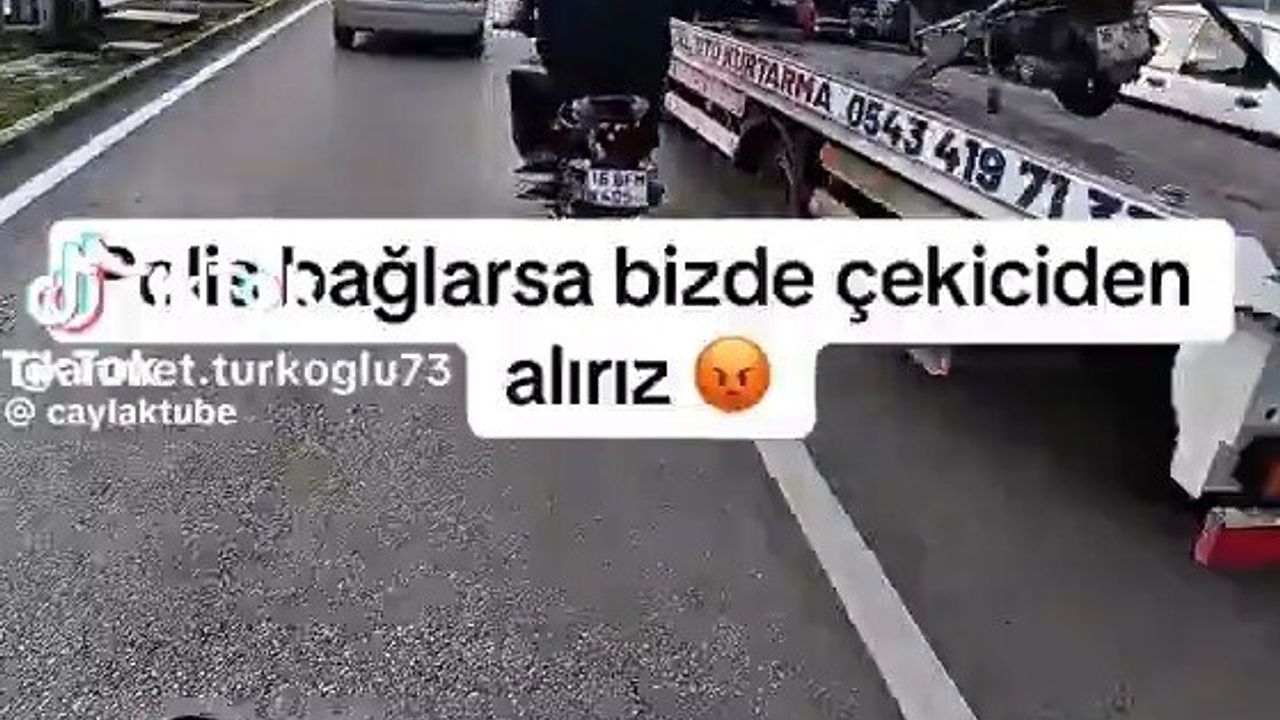 Bursa'da Sahte Çekici Baskını: 4 Kişi Gözaltında