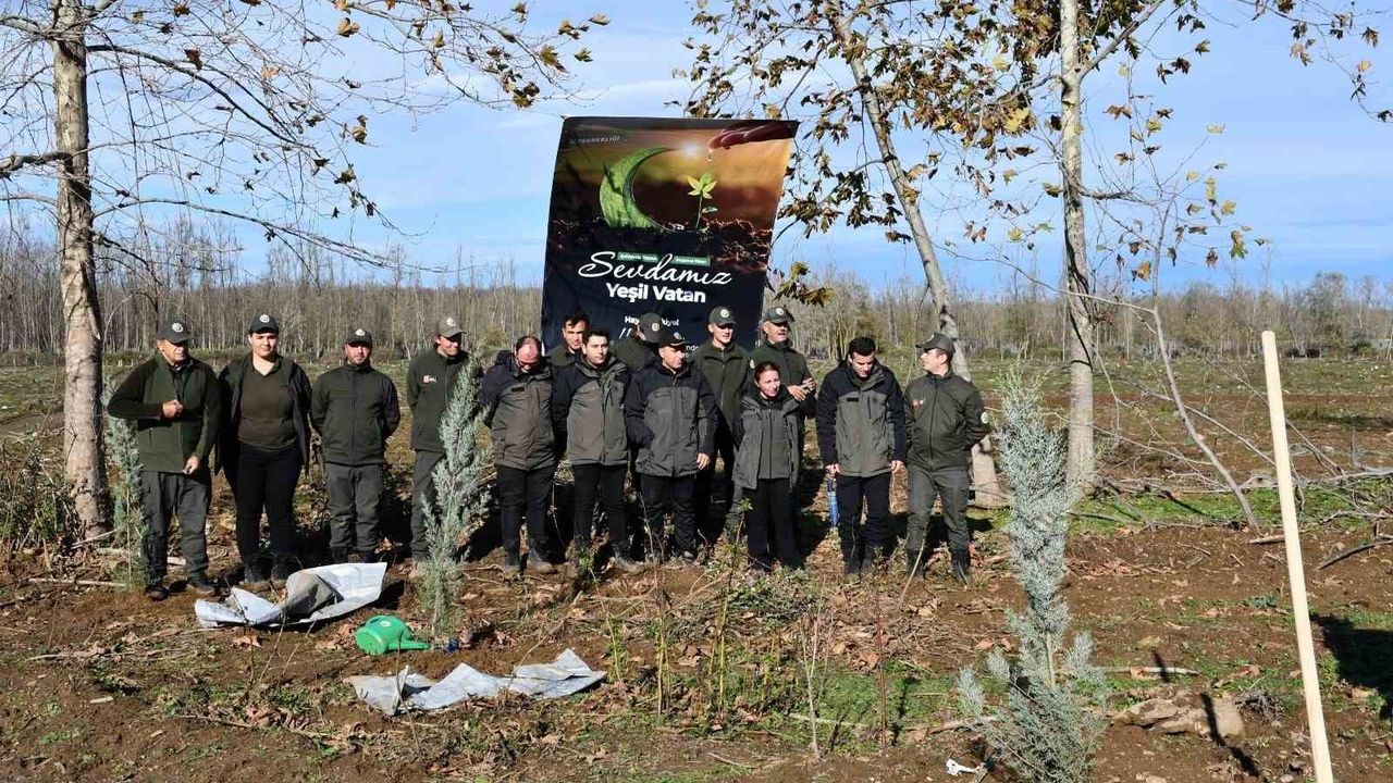 Bursa Karacabey'de Şehit Savcı Mehmet Selim Kiraz İçin Hatıra Ormanı