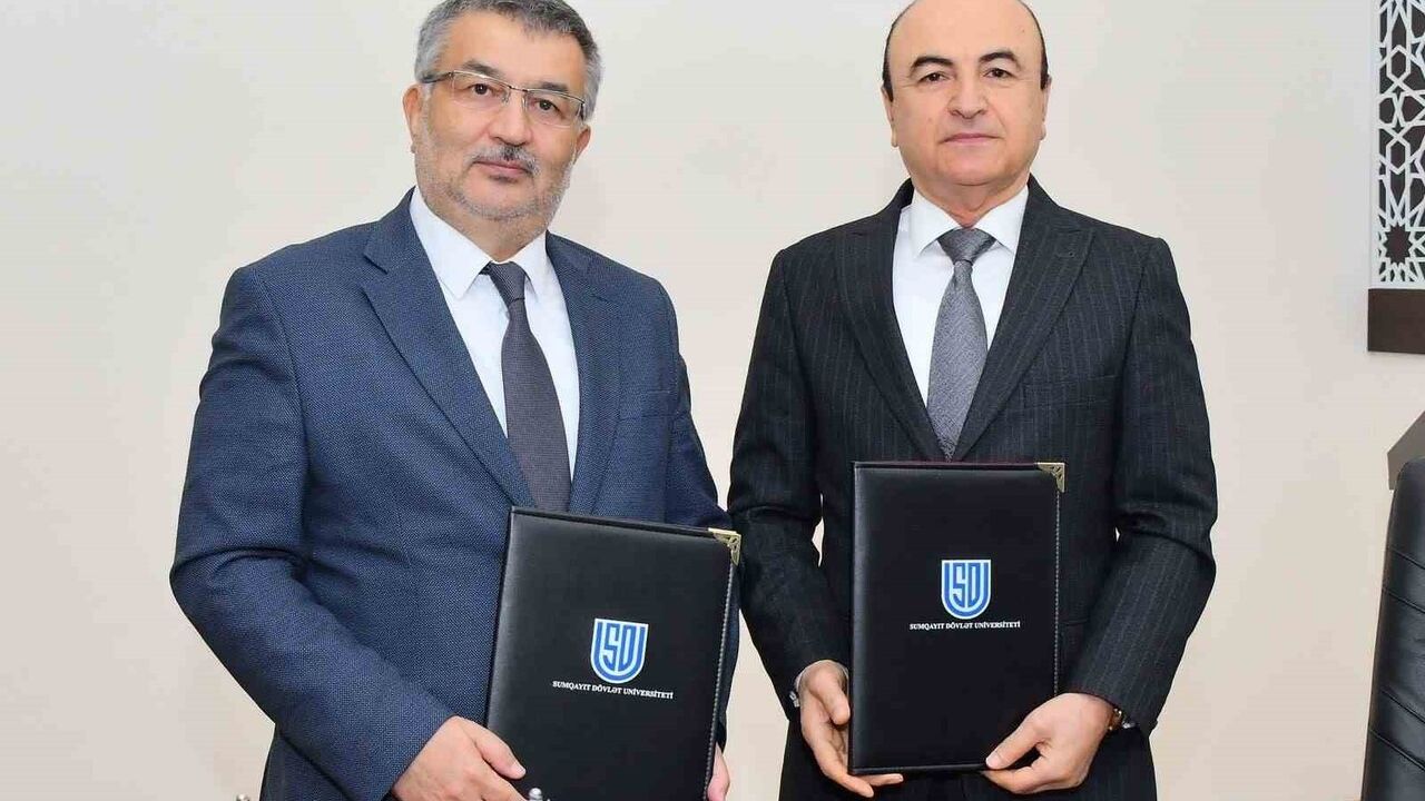 BUÜ ile Sumgayıt Devlet Üniversitesi Arasında Akademik İşbirliği Protokolü