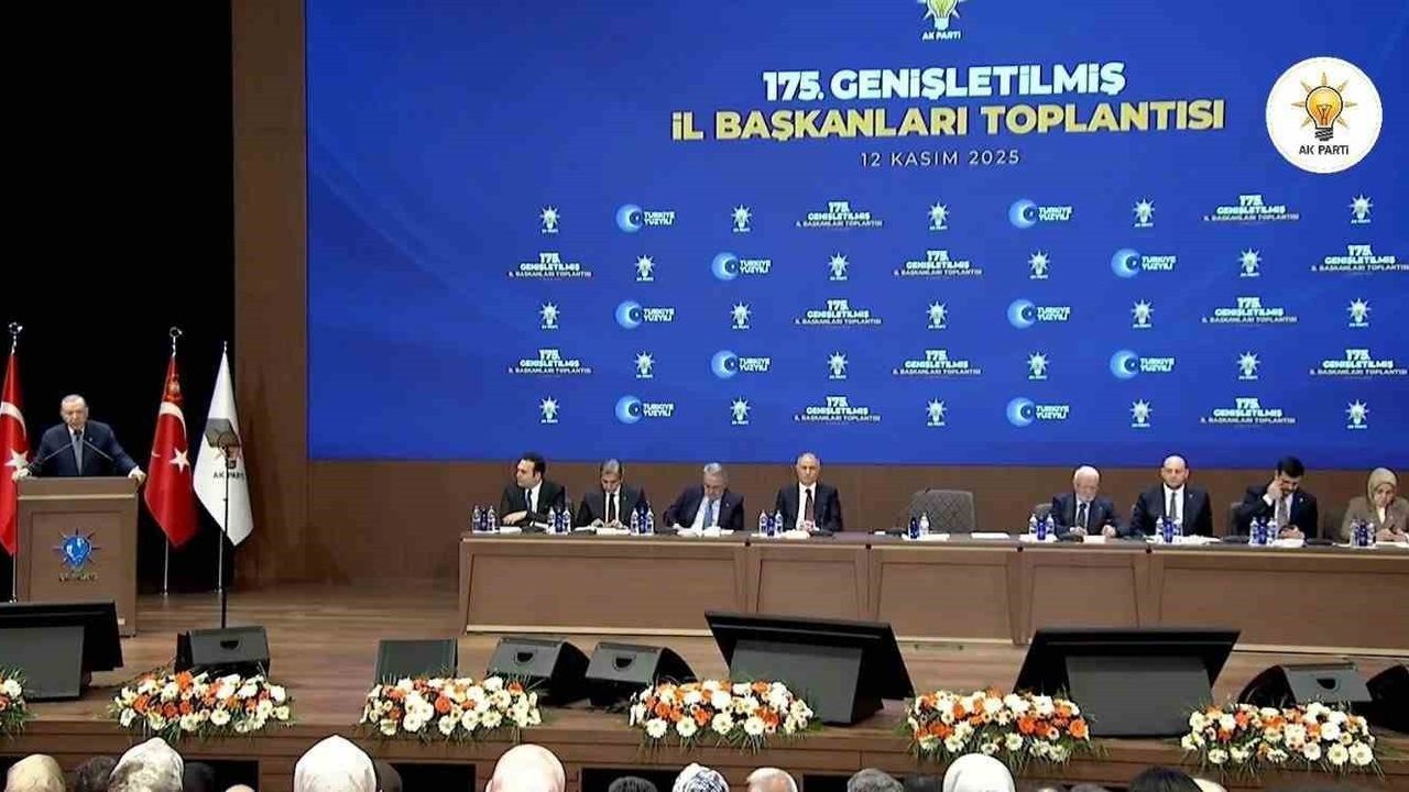 Büyükkılıç, AK Parti 175. Genişletilmiş İl Başkanları Toplantısı’na Katıldı