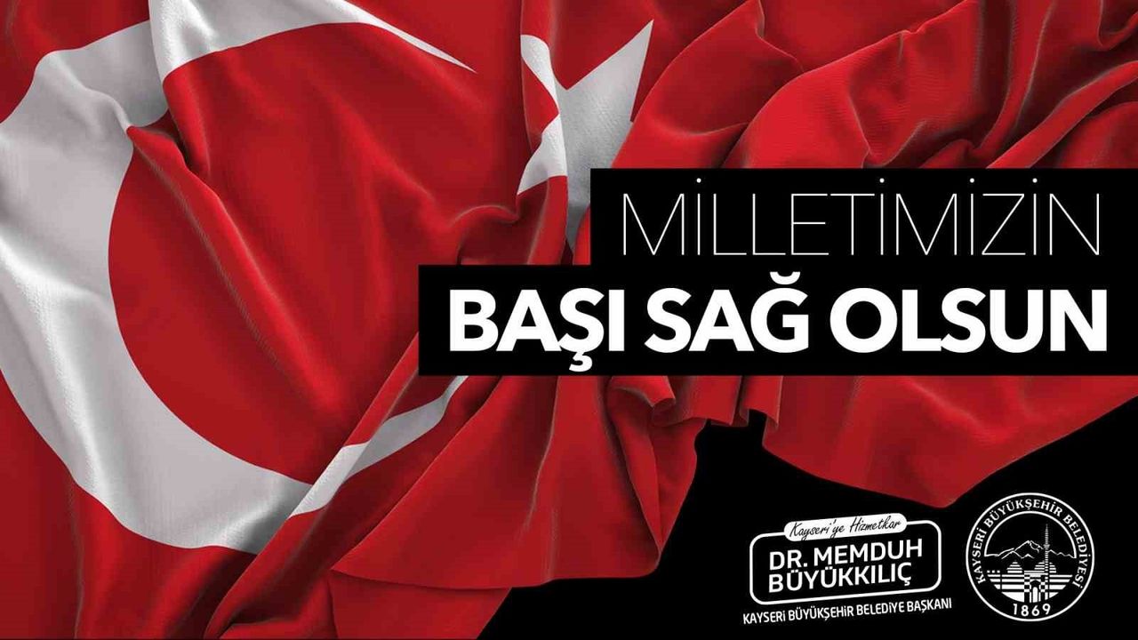 Büyükkılıç'tan C130 Uçağı Faciası İçin Başsağlığı — Kayseri
