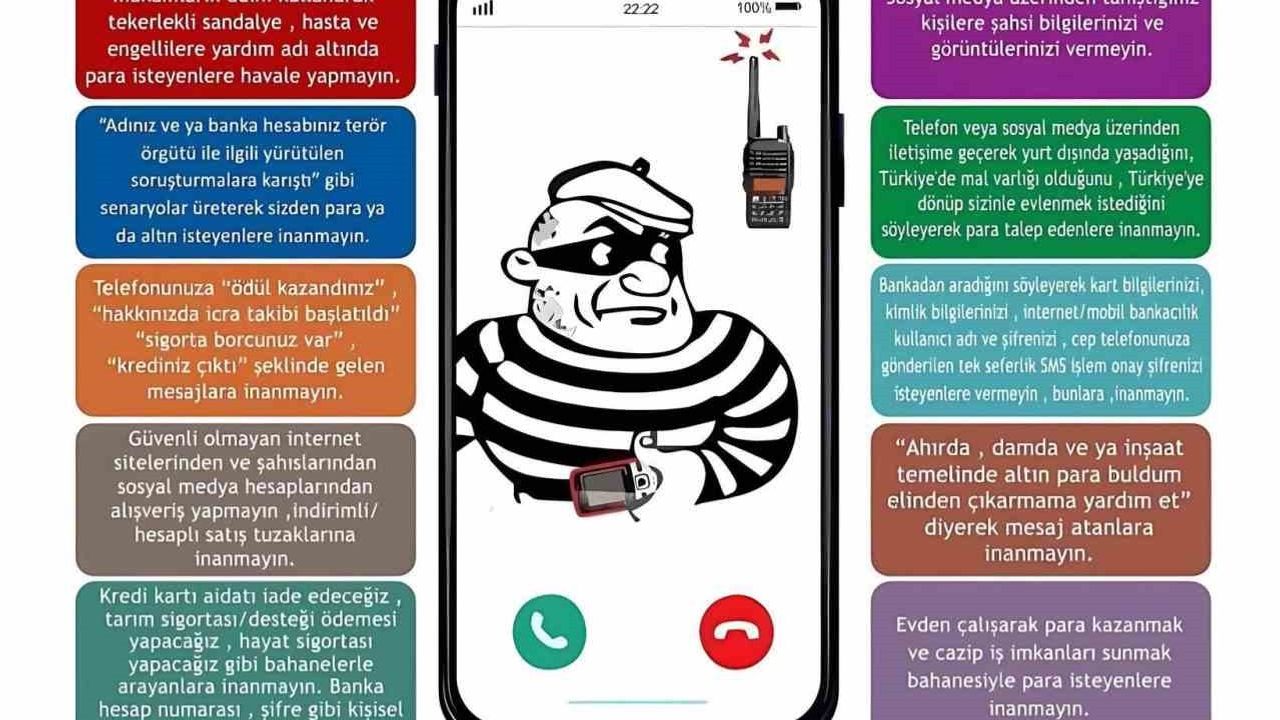 Çameli Belediyesi'nden Dolandırıcılık Uyarısı: Telefon ve İnternet