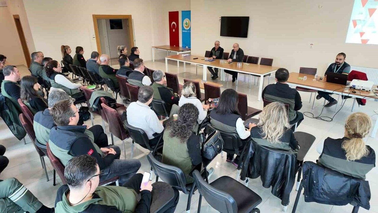 Çanakkale'de Orman Bölge Müdürlüğü Ekiplerine Koruyucu Ruh Sağlığı Eğitimi