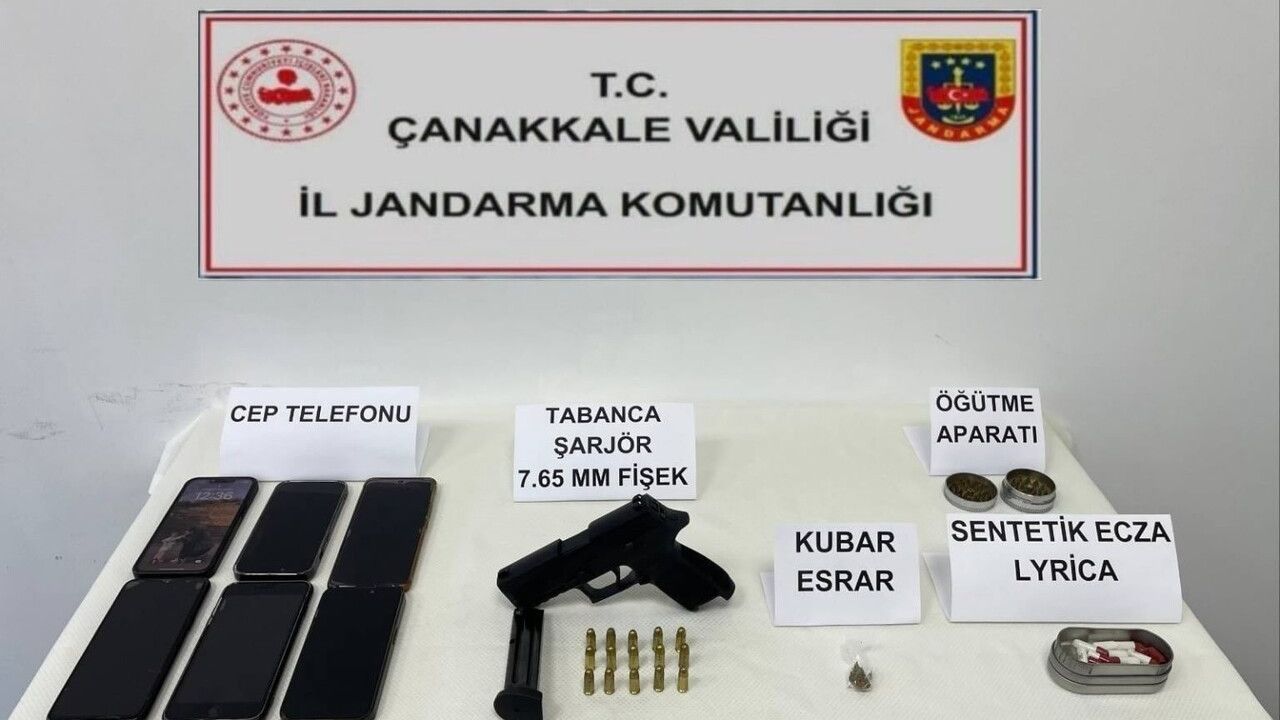 Çanakkale'de Uyuşturucu Operasyonu: 17 Gözaltı, 1 Tutuklama
