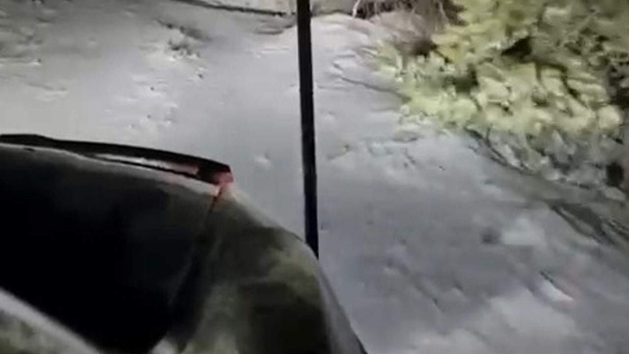 Çankırı Ilgaz'da Kar Yağışı: Yüksek Kesimler Beyaza Büründü