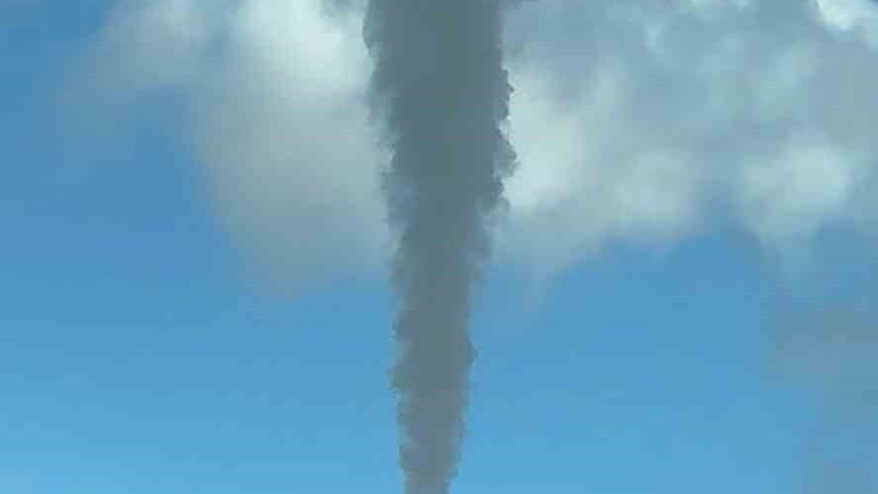 Cargill Bursa'da Yoğun Duman: Orhangazi Semaları Griye Büründü