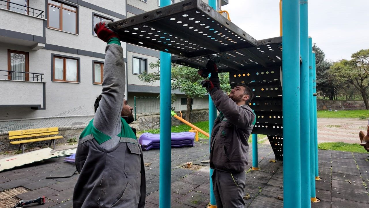 Çayırova'da İki Park Yenileniyor: Yeşil Vadi ve Akse Köy İçi Parkı