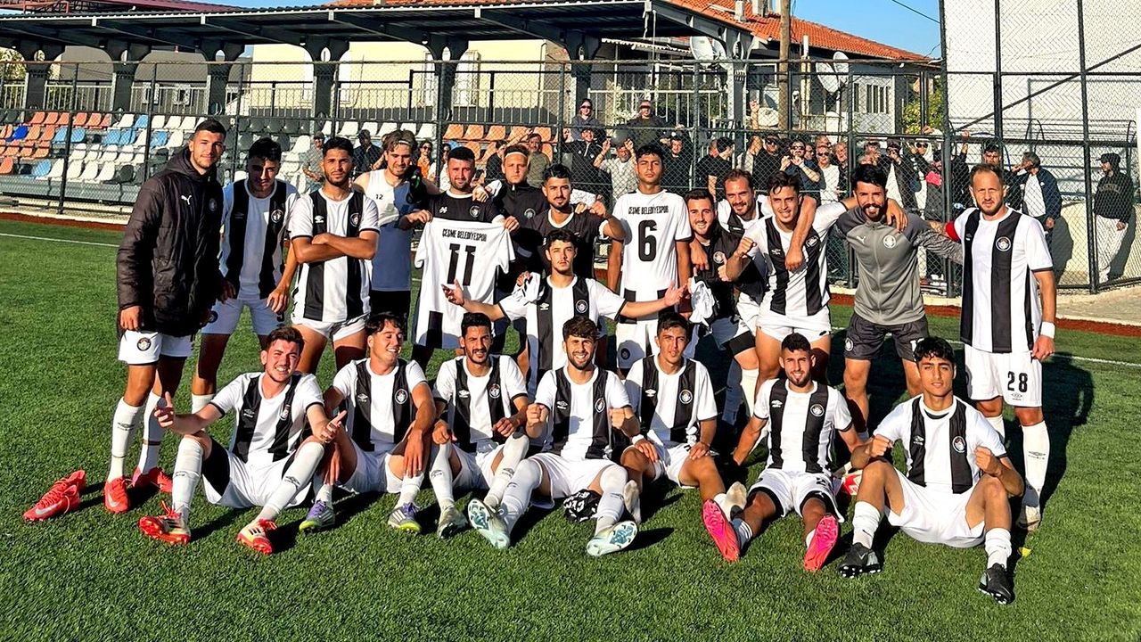 Çeşme Belediyespor Deplasmanda Güzelbahçe'yi 4-2 Yendi