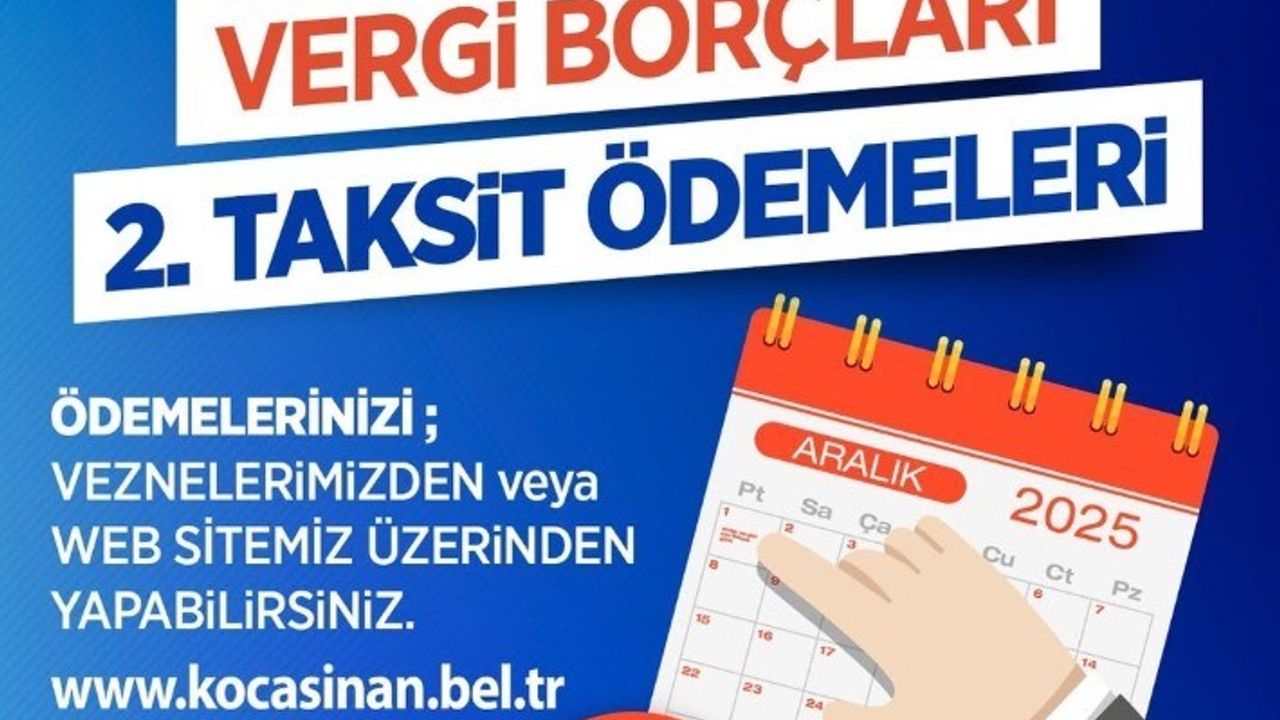 Çolakbayrakdar: Vergiler Geleceğimizin Teminatıdır — Kocasinan'da 1 Aralık Hatırlatması