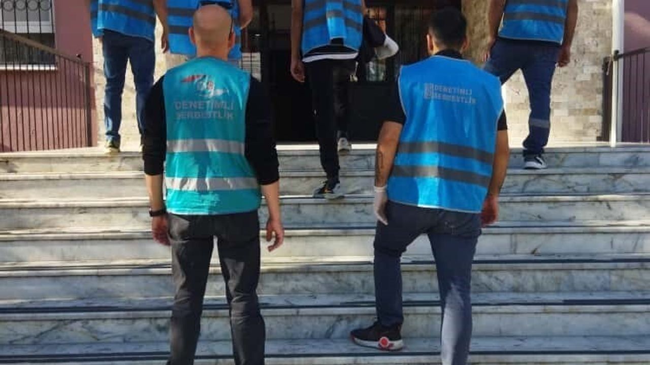 Denetimli Serbestlik Yükümlüleri Ara Tatilde Okulları Yeniledi