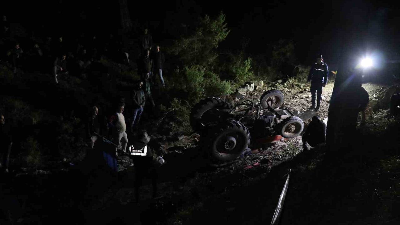Denizli'de Ormana Giden Yaşlı Çift, Traktör Altında Ölü Bulundu