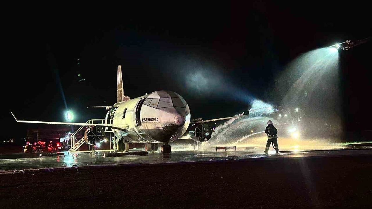 DHMİ Esenboğa'da Nefes Kesen Tatbikat: Uçak Kazası ve Arsenik Alarmı