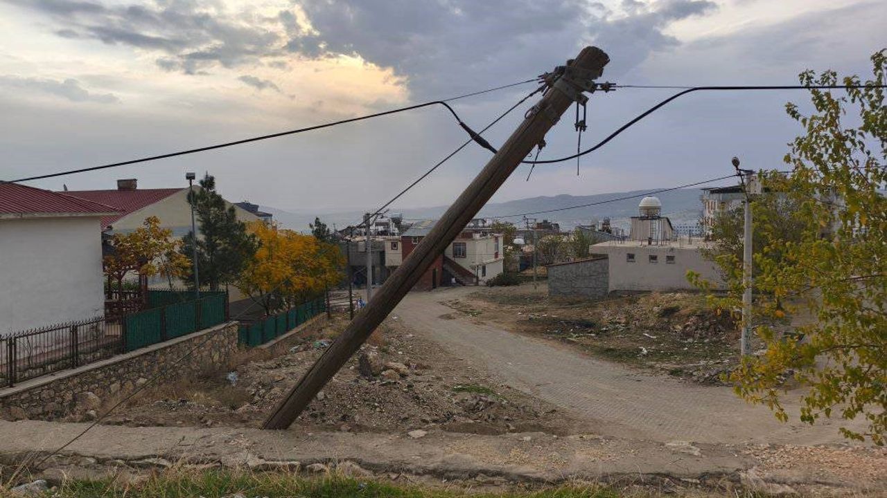 Dicle'de Eğri Ağaç Direk Tehlike Saçıyor: Vatandaşlar Değişim İstiyor