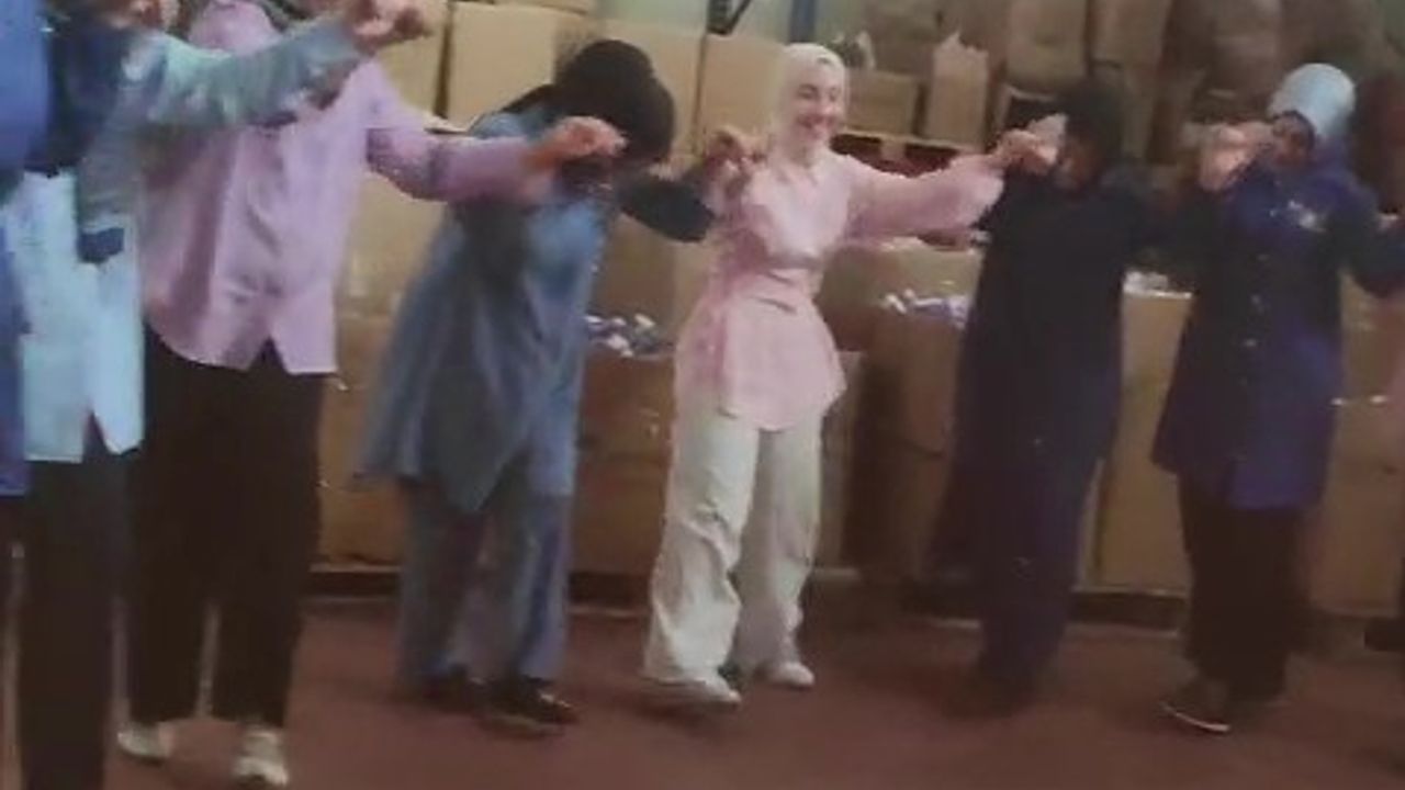 Dilovası'nda parfüm tesisindeki yangın: 6 işçinin halay görüntüleri ortaya çıktı