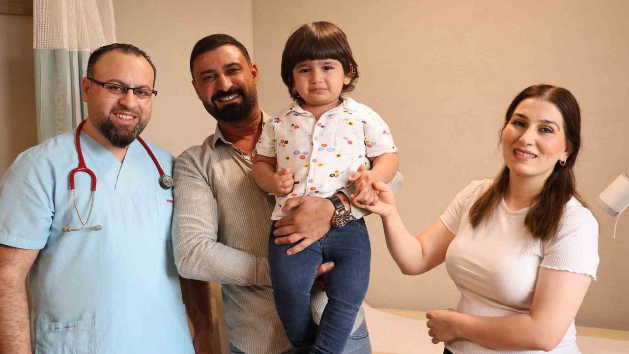 Diyarbakır'da 200 binde 1 Morgagni hernisi: 2 yaşındaki Tevab Aram sağlığına kavuştu