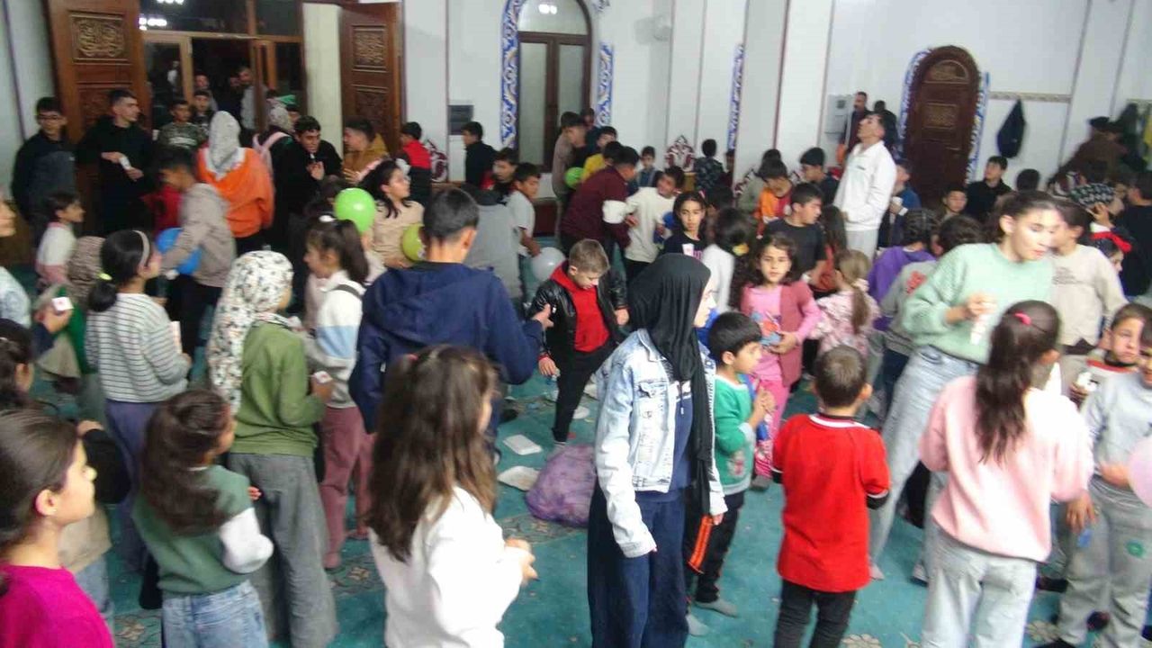 Doğanşehir Müftülüğü'nden "Allah’ın Evinde Buluşuyoruz" Çocuk Etkinliği