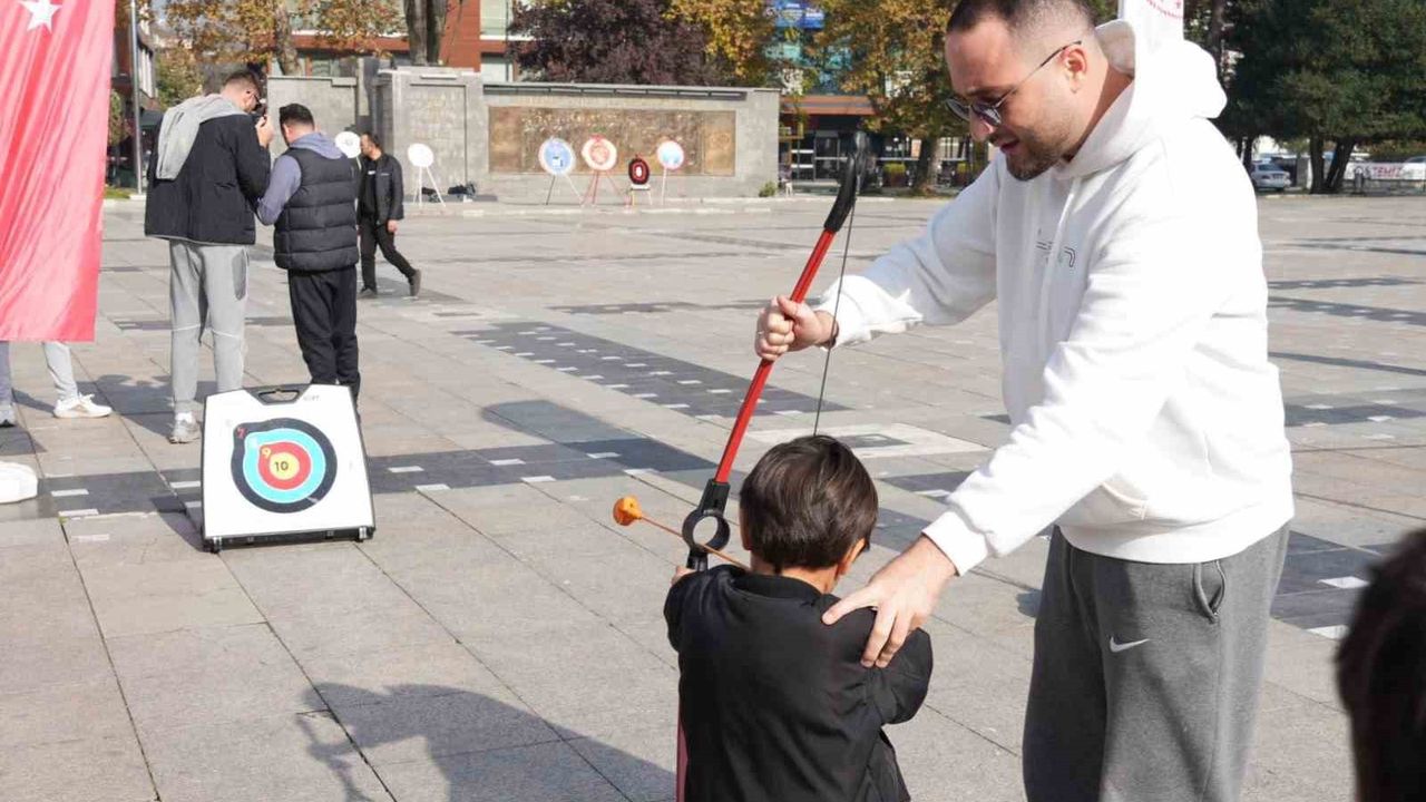 Düzce'de 'Okula Mola, Spora Fora!' Etkinliği Gençleri Spora Doyurdu