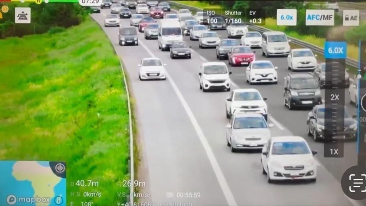 Düzce'de Trafiğe Kayıtlı Araç Sayısı 159 Bin 715'e Ulaştı