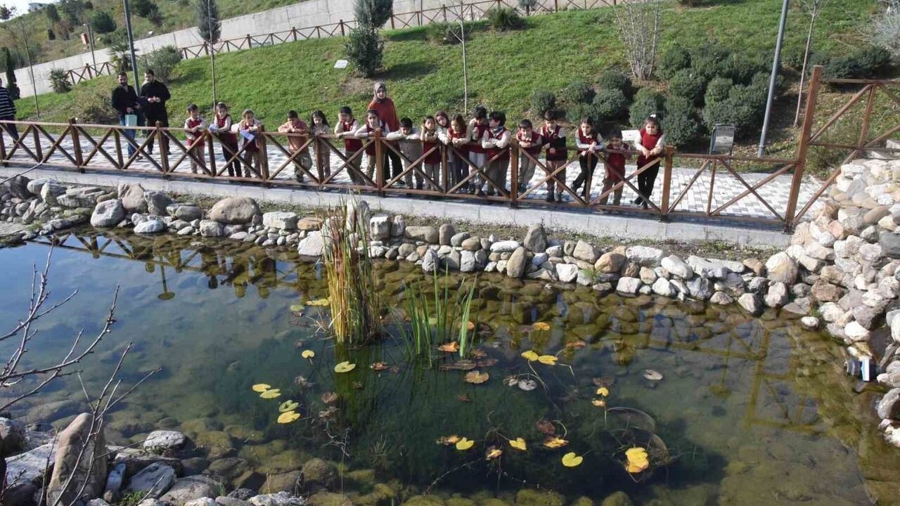 Düzce Üniversitesi Botanik Bahçesi'ne Minik Ziyaretçiler