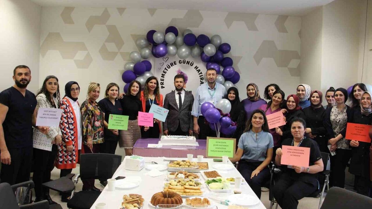 Elazığ'da Dünya Prematüre Günü: Fethi Sekin Şehir Hastanesi'nde Etkinlik