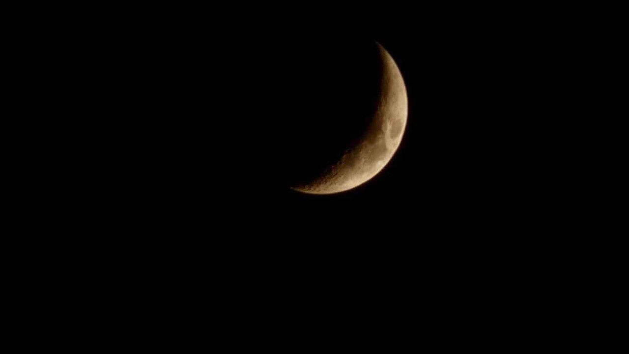 Elazığ'da Hilal Ay Görsel Şöleni