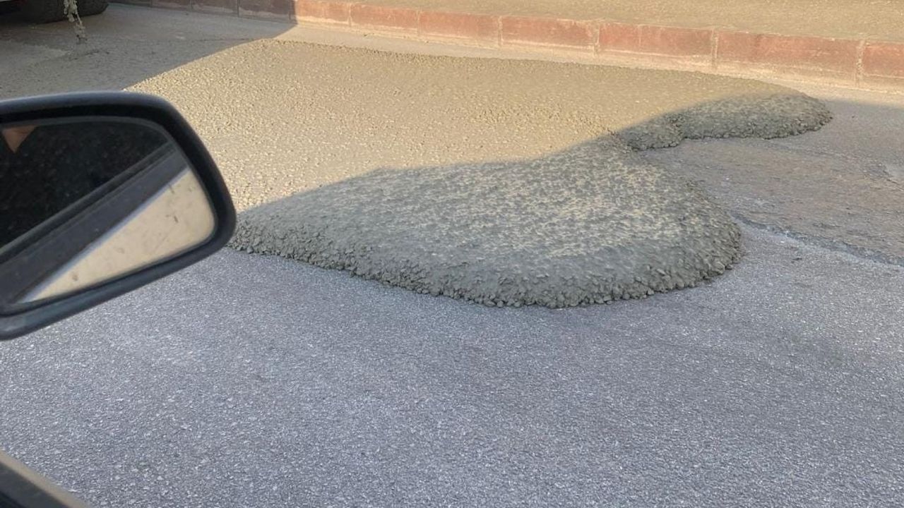 Elazığ’da Yola Beton Dökene 668 bin 677 TL Ceza