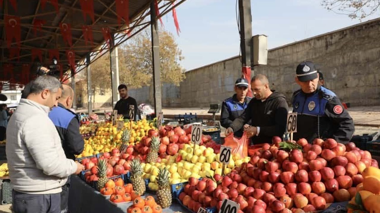 Elazığ'da Zabıta Semt Pazarlarında Kapsamlı Denetim