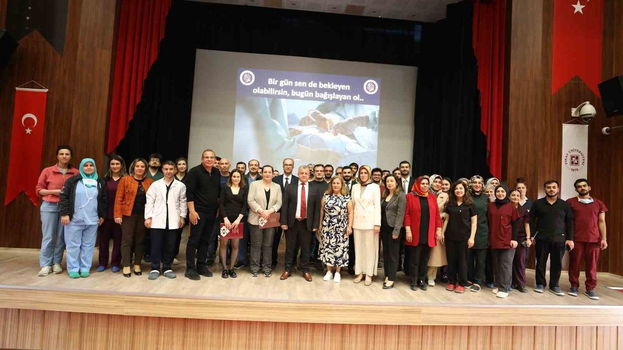Elazığ FÜ Hastanesi'nde Organ Nakli Farkındalık Sempozyumu
