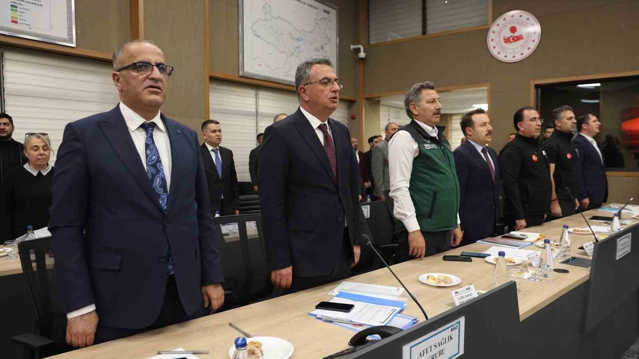 Elazığ İRAP Toplantısı: 63 Eylemle Afet Riskleri Azaltmaya Devam