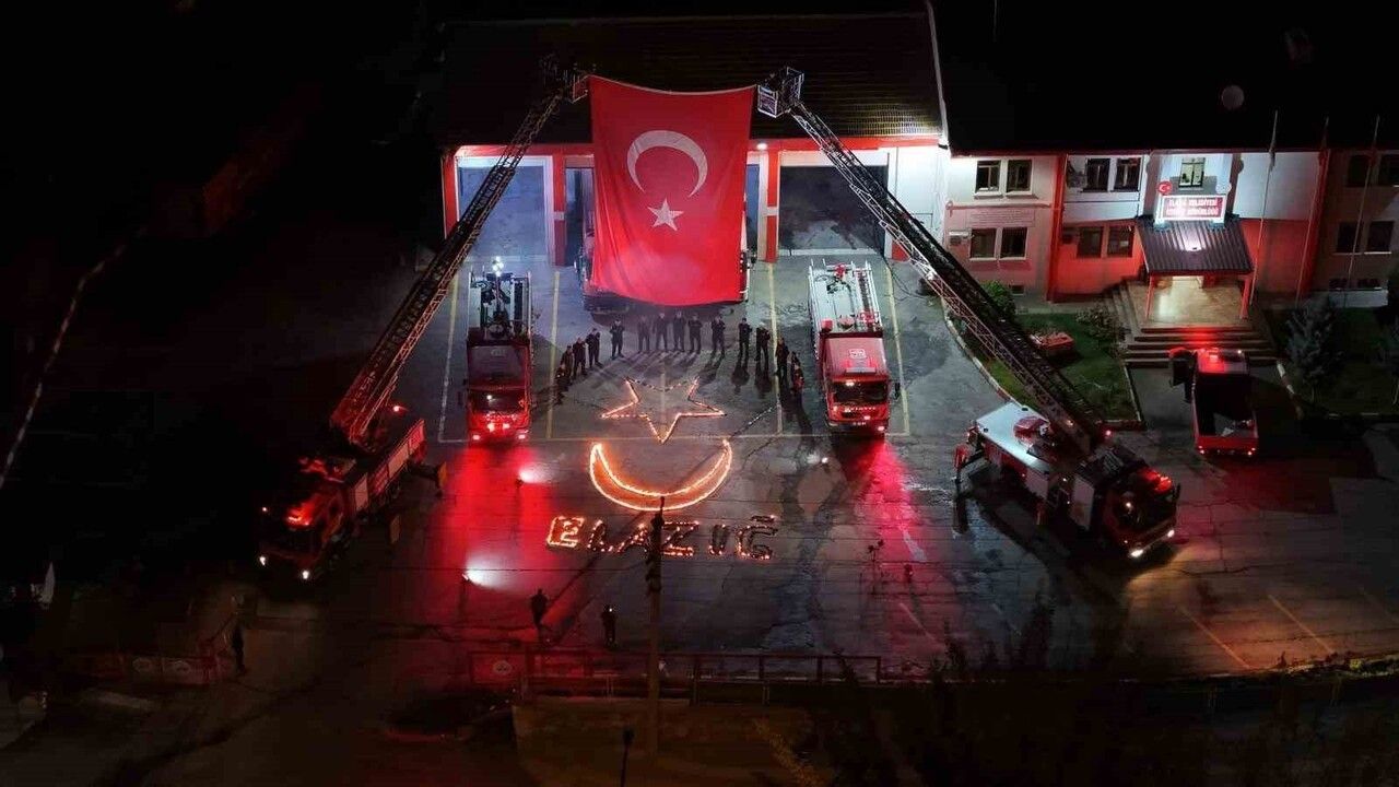 Elazığ İtfaiyesi 11 Ayda 1.482 Yangına Müdahale Etti