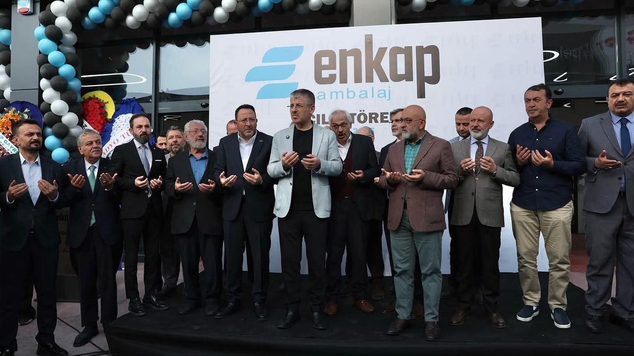 Enkap Ambalaj'ın Yeni Mağaza Açılışı Kayseri Protokolünü Buluşturdu