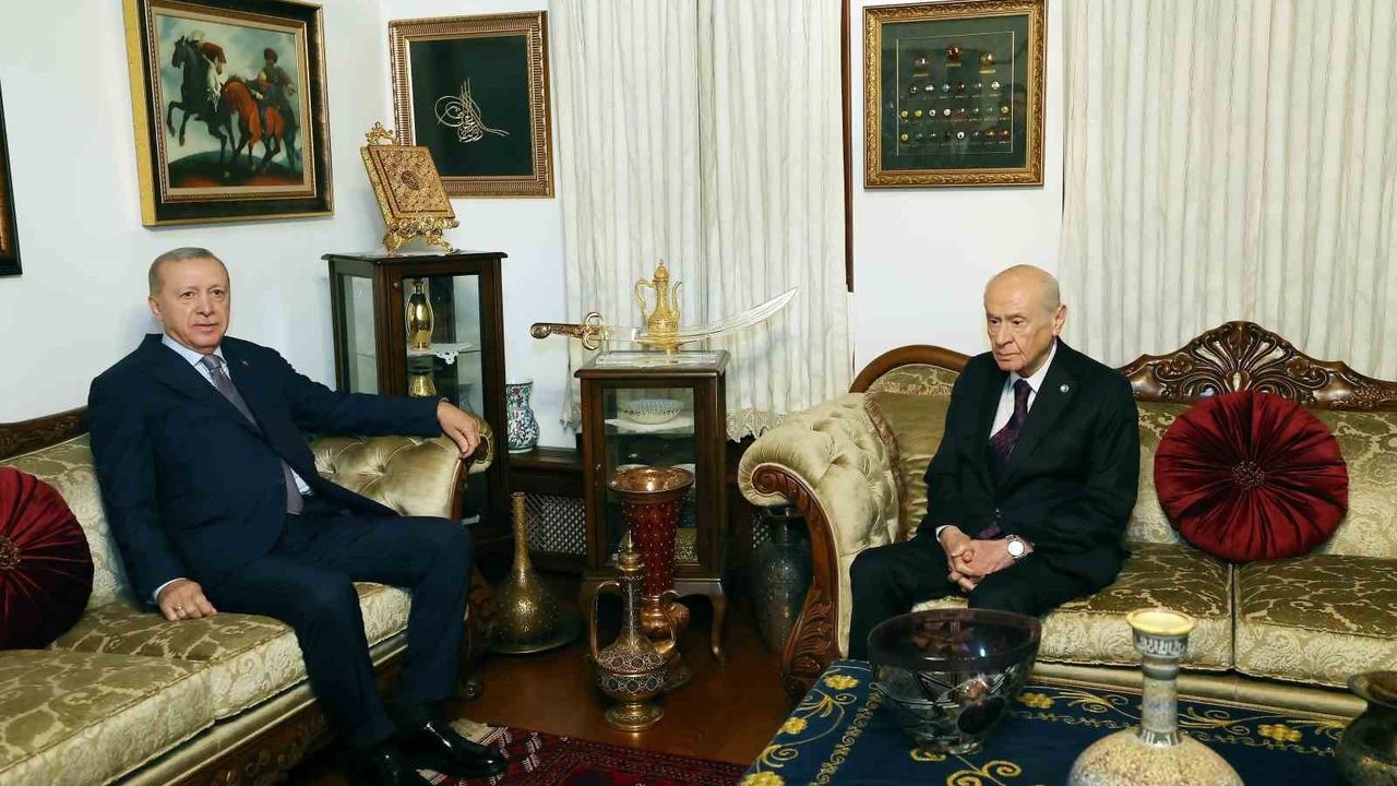 Erdoğan ile Bahçeli Beytepe’de Buluştu: 40 Dakikalık Görüşme