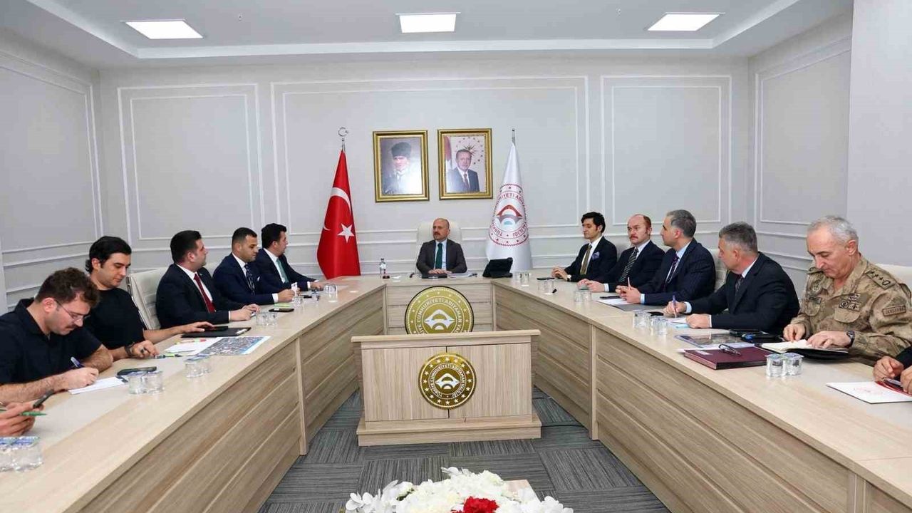 Erdoğan'ın 15 Kasım Adıyaman Ziyareti Öncesi Güvenlik Toplantısı